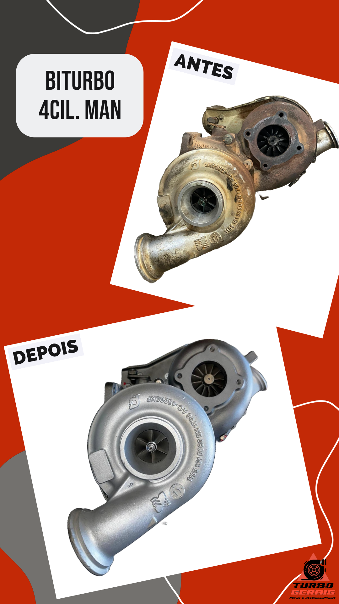 Recondicionamento de turbina